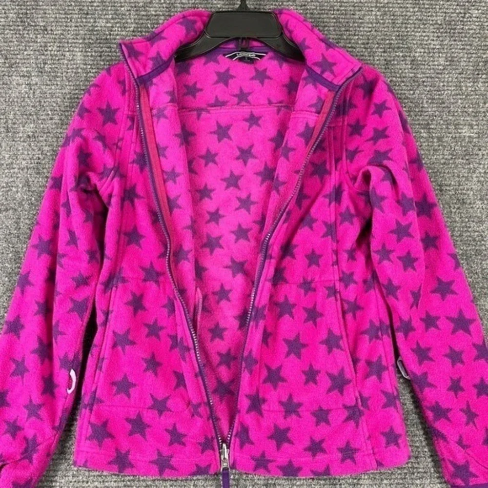 Lands End Fleece Full Zip Jacket Piv